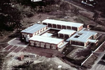 Recording Complex exterior, Brazzaville, Congo